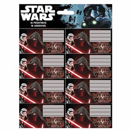 ΣΕΤ 2 ΦΥΛΛΑ ΕΤΙΚΕΤΕΣ STAR WARS   στην Κατηγορία Ετικέτες 