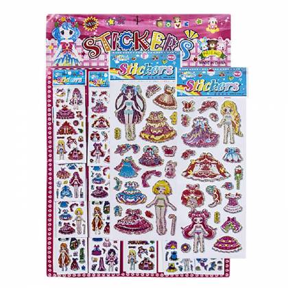 STICKER *ΚΟΡΙΤΣΙΣΤΙΚΑ ΡΟΥΧΑ* 15x8cm  στην Κατηγορία Στίκερ - Άλμπουμ 
