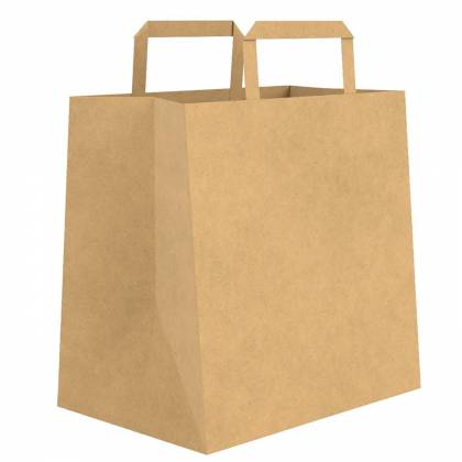 ΤΣΑΝΤΑ ΔΩΡΟΥ ΧΑΡΤΙΝΗ KRAFT 29x26x17cm  στην Κατηγορία Τσάντες Δώρου 