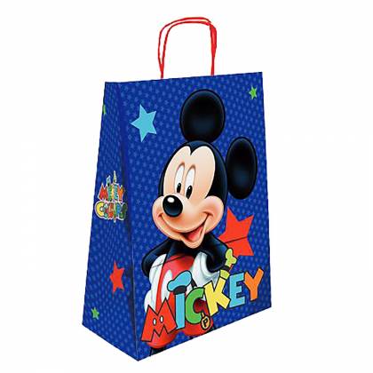 ΤΣΑΝΤΑ ΔΩΡΟΥ ΧΑΡΤΙΝΗ MICKEY ΜΠΛΕ(40cm) 40x32x14cm  στην Κατηγορία Τσάντες Δώρου 
