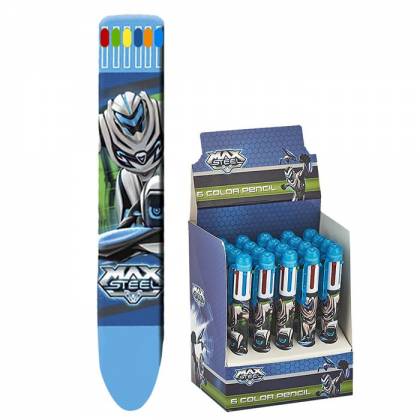 ΣΤΥΛΟ 6 ΧΡΩΜΑΤΩΝ MAX STEEL   στην Κατηγορία Στυλό 