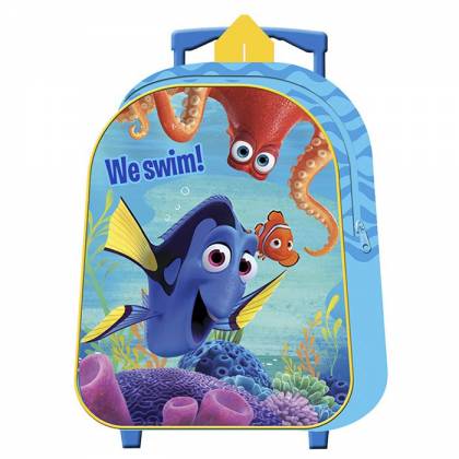 ΤΣΑΝΤΑ ΝΗΠΙΟΥ ΤΡΟΛΕΥ FINDING DORY 31x25x10cm  στην Κατηγορία Νηπίου - Δημοτικού 