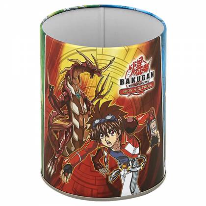ΜΟΛΥΒΟΘΗΚΗ ΜΕΤΑΛΛΙΚΗ BAKUGAN 10χ11cm  στην Κατηγορία Μολυβοθήκες 