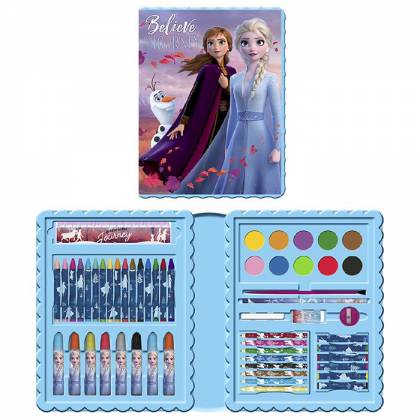 ΣΕΤ ΖΩΓΡΑΦΙΚΗΣ 51ΤΕΜ FROZEN 2 26.5x22x5cm  στην Κατηγορία Σετ Ζωγραφικής 