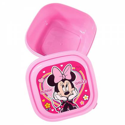ΔΟΧΕΙΟ ΓΙΑ ΤΟΣΤ ΠΛΑΣΤΙΚΟ MINNIE 13,5x13,5x6cm  στην Κατηγορία Σχολικό Γεύμα 
