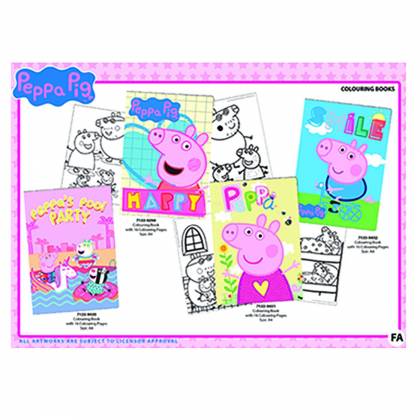ΜΠΛΟΚ ΠΑΙΔΙΚΗΣ ΖΩΓΡΑΦΙΚΗΣ 16Φ PEPPA 29,7x21cm  στην Κατηγορία Μπλόκ Ζωγραφικής 