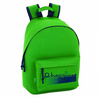 ΤΣΑΝΤΑ ΠΛΑΤΗΣ ΑΝΑΤΟΜΙΚΗ BENETTON UCB GREEN 41x31x16cm  στην Κατηγορία Εφηβικές - Ενηλίκων 