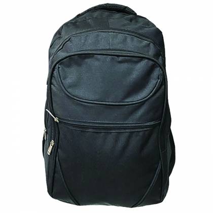 ΤΣΑΝΤΑ ΠΛΑΤΗΣ ΜΑΥΡΗ 4ZIP 50x32x18cm  στην Κατηγορία Εφηβικές - Ενηλίκων 