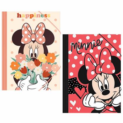 Ντοσιέ Χάρτινο Λάστιχο Minnie 25x35cm  στην Κατηγορία Κλασέρ - Ντοσιέ 