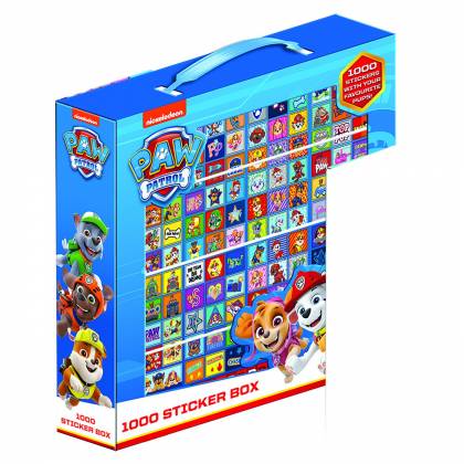 ΑΥΤΟΚΟΛΛΗΤΑ ΡΟΛΟ PAW PATROL 1000 ΤΕΜ ΣΕ ΚΟΥΤΑΚΙ   στην Κατηγορία Στίκερ - Άλμπουμ 
