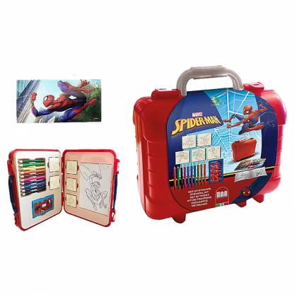 ΠΛΑΣΤΙΚΟ ΤΣΑΝΤΑΚΙ ΣΕΤ ΖΩΓΡΑΦΙΚΗΣ SPIDERMAN 23x19cm  στην Κατηγορία Σετ Ζωγραφικής 