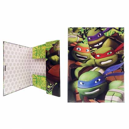 ΝΤΟΣΙΕ ΜΕ ΛΑΣΤΙΧΟ NINJA TURTLES 35x26cm  στην Κατηγορία Κλασέρ - Ντοσιέ 