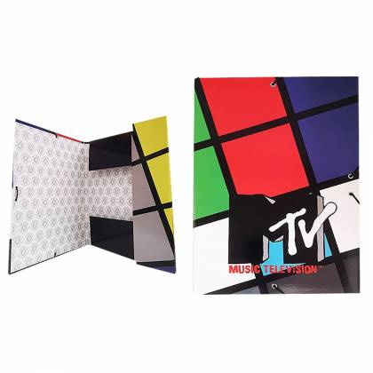ΝΤΟΣΙΕ ΜΕ ΛΑΣΤΙΧΟ MTV 35x26cm  στην Κατηγορία Κλασέρ - Ντοσιέ 