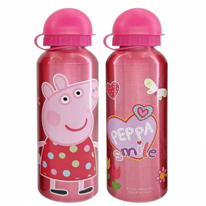 Παγούρι Μεταλλικό Peppa pig 500ml 21x6,5cm   500ml  στην Κατηγορία Σχολικό Γεύμα 