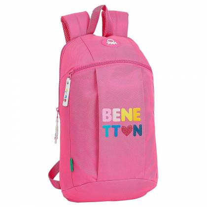 ΤΣΑΝΤΑ ΠΛΑΤΗΣ ΑΝΑΤΟΜΙΚΗ BENETTON HEART 39x22x10cm  στην Κατηγορία Εφηβικές - Ενηλίκων 