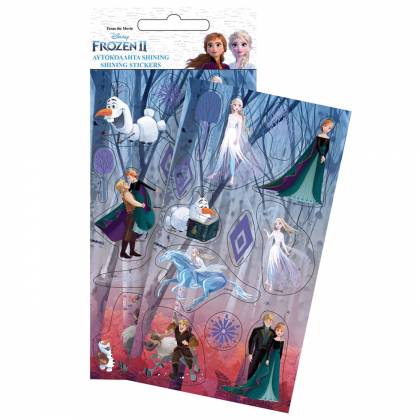 Αυτοκόλλητα Puffi Shining Frozen 2 21x10cm  στην Κατηγορία Στίκερ - Άλμπουμ 
