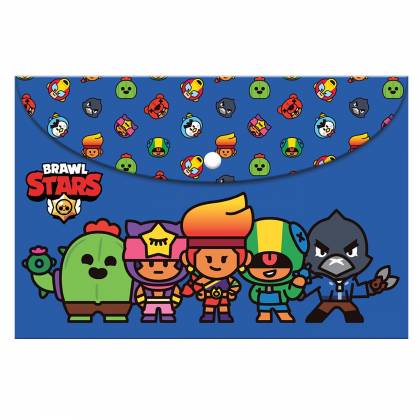 ΦΑΚΕΛΟΣ ΚΟΥΜΠΙ Α4 BRAWL STARS  στην Κατηγορία Φάκελοι - Τσάντες Κουμπί 
