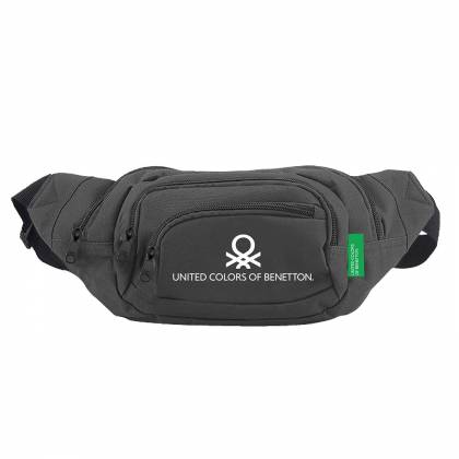 ΤΣΑΝΤΑΚΙ ΜΕΣΗΣ ΓΚΡΙ UNITED COLORS OF BENETTON 39,5x14,5cm  στην Κατηγορία Τσαντάκια Μέσης - Τσάντες 