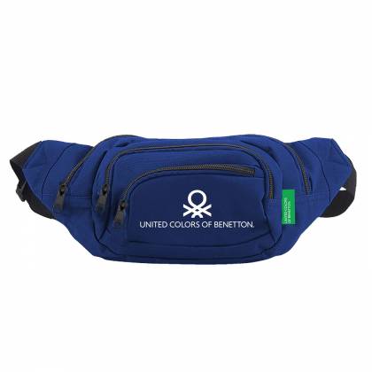 ΤΣΑΝΤΑΚΙ ΜΕΣΗΣ ΜΠΛΕ UNITED COLORS OF BENETTON 39,5x14,5cm  στην Κατηγορία Τσαντάκια Μέσης - Τσάντες 