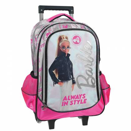ΤΣΑΝΤΑ ΤΡΟΛΕΥ ΔΗΜΟΤΙΚΟΥ  BARBIE 46x35x20cm  στην Κατηγορία Νηπίου - Δημοτικού 