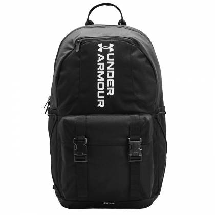 ΣΑΚΙΔΙΟ ΠΛΑΤΗΣ UNDER ARMOUR  ΜΑΥΡΗ ΜΕ ΛΟΥΡΑΚΙΑ ΜΠΡΟΣΤΑ 47x32x17cm  στην Κατηγορία Εφηβικές - Ενηλίκων 