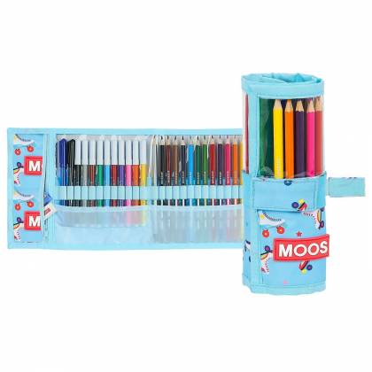 Κασετίνα Βαρελάκι Γεμάτη 27τεμ Moos "rollers" 20x7cm  στην Κατηγορία Γεμάτες 