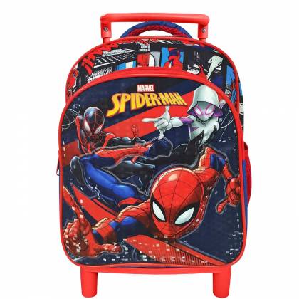 ΤΣΑΝΤΑ ΤΡΟΛΕΫ ΝΗΠΙΟΥ ΑΝΑΤΟΜΙΚΗ ΠΛΑΤΗ SPIDERMAN 29x23x10cm  στην Κατηγορία Νηπίου - Δημοτικού 