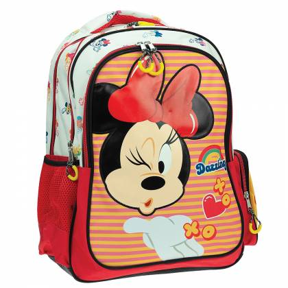 ΤΣΑΝΤΑ ΔΗΜΟΤΙΚΟΥ ΟΒΑΛ MINNIE 46x35x20cm  στην Κατηγορία Νηπίου - Δημοτικού 