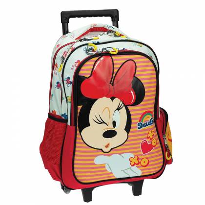 TROLLEY ΤΣΑΝΤΑ ΔΗΜΟΤΙΚΟΥ MINNIE COMFY ROUTINE 46x35x20cm  στην Κατηγορία Νηπίου - Δημοτικού 