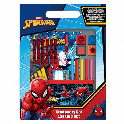 Σετ Ζωγραφικής με Κασετίνα Spiderman 32x24cm  στην Κατηγορία Σετ Ζωγραφικής 