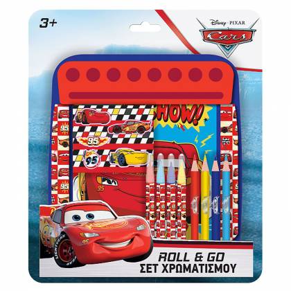 Σετ Χρωματισμού Roll & go Cars 24.5x21cm  στην Κατηγορία Σετ Ζωγραφικής 