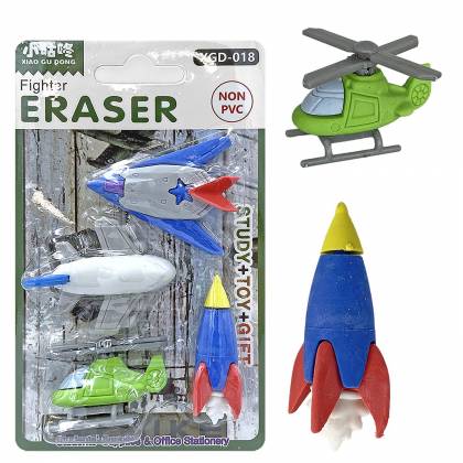 Γόμες 3d Ιπτάμενα 4τεμ ~4cm  στην Κατηγορία Γόμες 