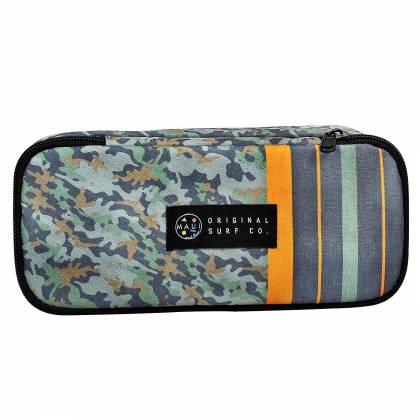 Κασετίνα Βαρελάκι Οβαλ Maui Retro Camo 10χ23χ6cm  στην Κατηγορία Άδειες 