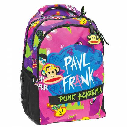 Σακίδιο Οβαλ Paul Frank Punk 48x30x28cm  στην Κατηγορία Εφηβικές - Ενηλίκων 