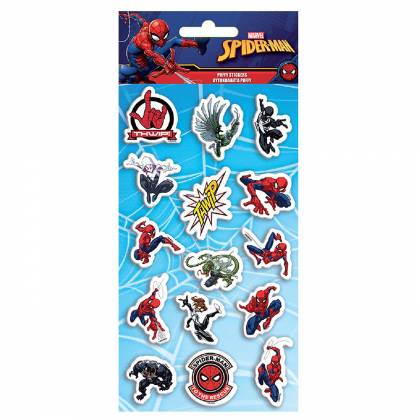 Αυτοκόλλητα Puffy Spiderman 22x10cm  στην Κατηγορία Στίκερ - Άλμπουμ 