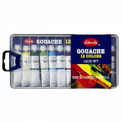ΤΕΜΠΕΡΑ LIBERTY ΠΑΚ=12 ΧΡΩΜ. 7ml  στην Κατηγορία Τέμπερα 
