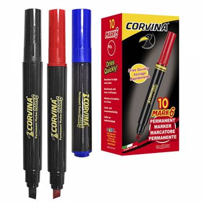 ΜΑΡΚΑΔΟΡΟΣ ΑΝΕΞΙΤΗΛΟΣ CORVINA MARK 6mm   στην Κατηγορία Μαρκαδόροι Ανεξίτηλοι - Πίνακα 