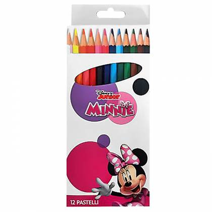 Ξυλομπογιές σετ=12 Χρώματα Minnie   στην Κατηγορία Ξυλομπογιές 