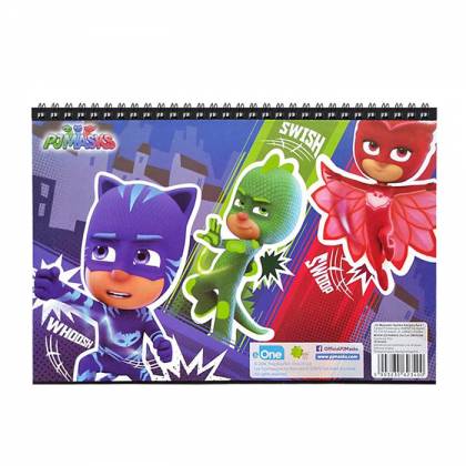 ΜΠΛΟΚ ΖΩΓΡΑΦΙΚΗΣ 32Φ PJ MASK 25x17cm  στην Κατηγορία Μπλόκ Ζωγραφικής 