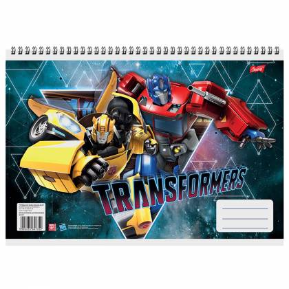 ΜΠΛΟΚ ΖΩΓΡΑΦΙΚΗΣ 32Φ TRANSFORMERS 22x32cm  στην Κατηγορία Μπλόκ Ζωγραφικής 