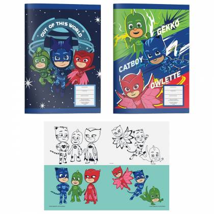 ΤΕΤΡΑΔΙΟ 40 ΦΥΛΛΩΝ PJ MASKS 17x25cm  στην Κατηγορία Τετράδια Κλασικά 