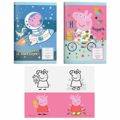 ΤΕΤΡΑΔΙΟ 40 ΦΥΛΛΩΝ PEPPA PIG 17x25cm  στην Κατηγορία Τετράδια Κλασικά 