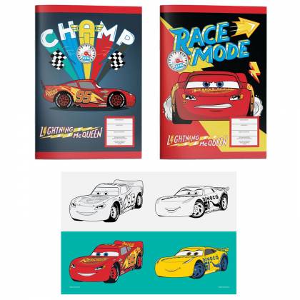 ΤΕΤΡΑΔΙΟ 40 ΦΥΛΛΩΝ CARS 17x25cm  στην Κατηγορία Τετράδια Κλασικά 