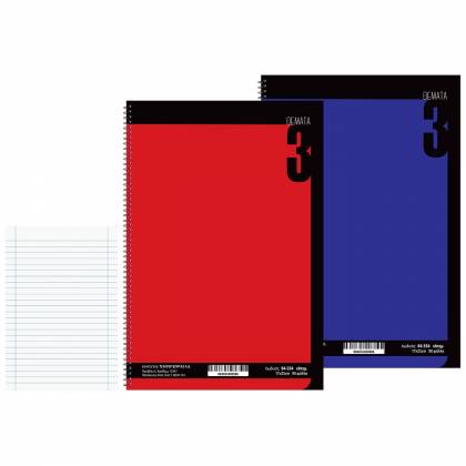 Τετράδια Σπιράλ 3 Θεμάτων Solid Color 17x25cm  στην Κατηγορία Τετράδια Σπιράλ 